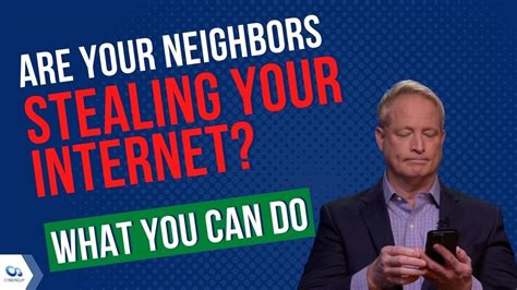 how to stop neighbors from stealing internet